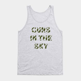 Guns In The Sky, greeb Tank Top